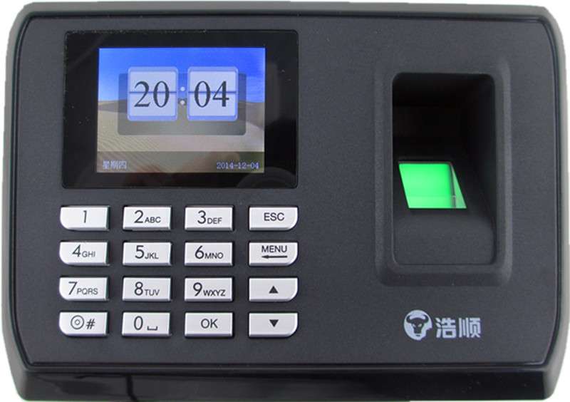 浩順C128指紋考勤機(jī)