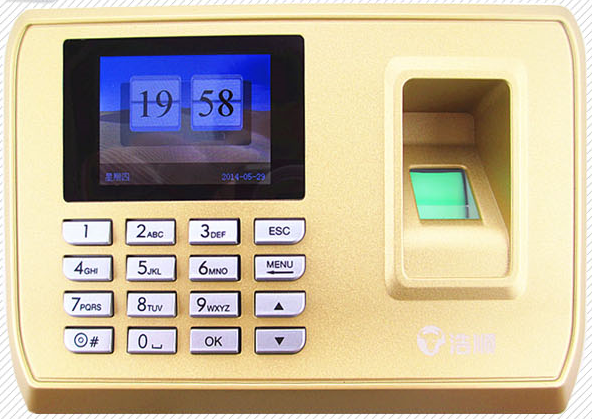 浩順C128指紋考勤機(jī)