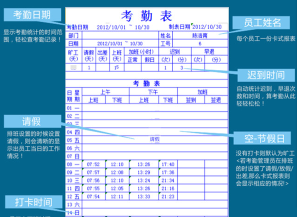 浩順C128指紋考勤機(jī)